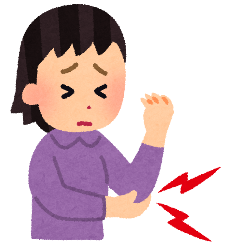 肘の関節について