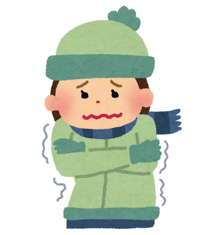 また急に寒くなりました